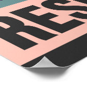 読s Is My Resistance -レトロスタイルプリント ポスター (角)