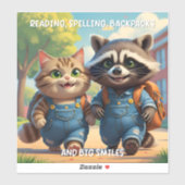 読s, Spelling, Backpacks & Sticker シール (シート)