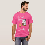 読S'More Books Cute Campfireの本読恋 Tシャツ (正面フル)