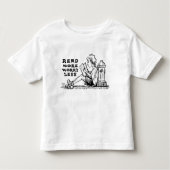 読Tシャツの読心配の無い男の子 トドラーTシャツ (正面)