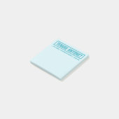 誰おもしろいか在職?教育者3"X 3" ポストイット (アングル)