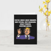 誰おもしろいもが最高の賛成するトランプ カード (黄色い花)