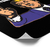 誰おもしろいもが最高の賛成するトランプ ポスター (角)