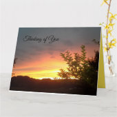 誰かがあなたを知らせる美しい気にカード。 カード (黄色い花)