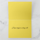 誰かがあなたを知らせる美しい気にカード。 カード (内部)