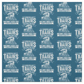 誰かがもし言う – あまりにも多くの列車の蒸気機関 ファブリック (見本)