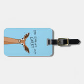 誰かがケーキを言った？ ラゲッジタグ (正面横)