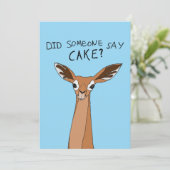 誰かがケーキを言った？ 招待状 (スタンド正面)