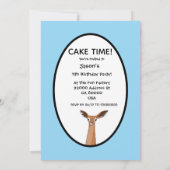 誰かがケーキを言った？ 招待状 (裏面)