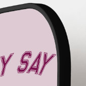 誰かがピックボールと言った ピックルボールラケット (左詳細)