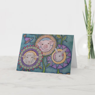 「誰かが何かしない」グリーティングカード カード