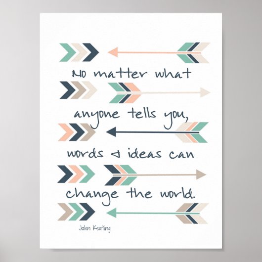 「誰かが何を言おうとも、言葉と…」 ポスター (正面)