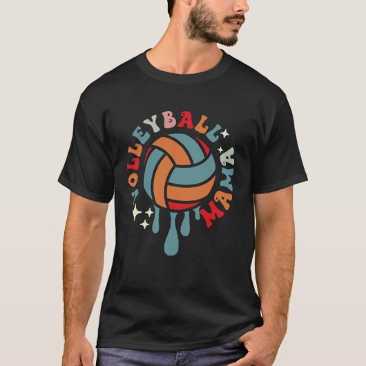 誰かが大声で口バレーボールママグルービーかわいい Tシャツ (正面)