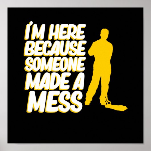 誰かが学校の管理責任者ジャニットを混乱させた ポスター (正面)