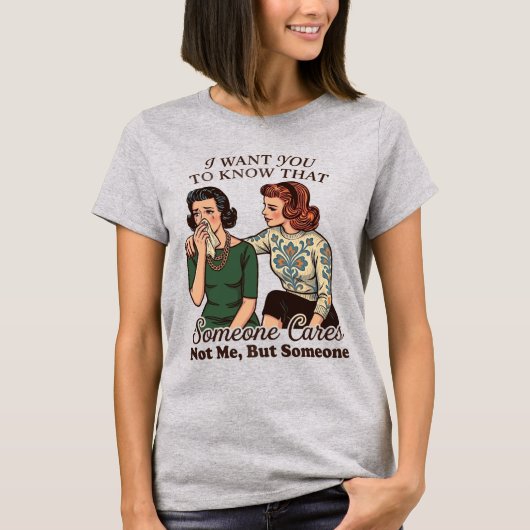 誰かが気にかけている Tシャツ (正面)