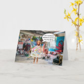 誰かが私のエプロンを買いたがっています。 カード (黄色い花)