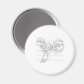 誰かが私のペルセを盗んだ!!! マグネット (正面/裏面)