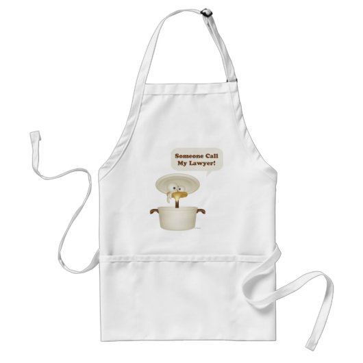 誰かが私の弁護士を呼ぶ スタンダードエプロン (正面)