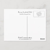 誰かが話したから ポストカード (裏面)