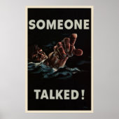 誰かが話した ポスター (正面)