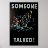 誰かが話した ポスター (正面)