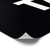 誰かが話した ポスター (角)