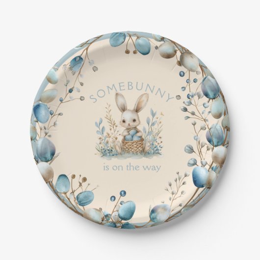 誰かが途中だ ペーパープレート (正面)