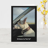 誰かが「ロードトリップ」と言ったのか？ カード (黄色い花)