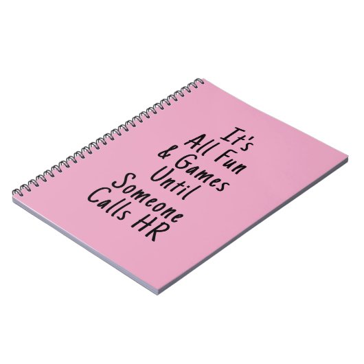 誰かがHRを呼び出すまでは全てのおもしろいとゲームである ノートブック (左側)