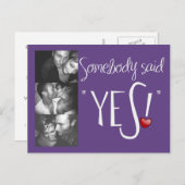 誰かがYesを保存はがきプラム 案内ポストカード (正面/裏面)