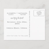 誰かがYesを保存はがきプラム 案内ポストカード (裏面)