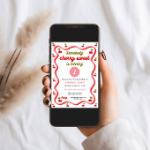 誰かさくらんぼスウィートis 1誕生日招待状 招待状