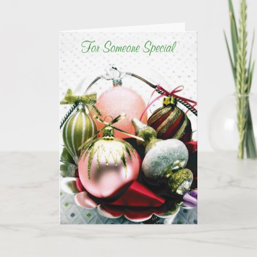 誰かのためのオーナメント特別なスペシャル シーズンカード (正面)