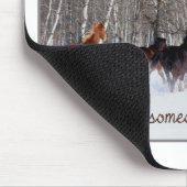 誰かのような生きている生命は.....ゲートを開いた去りました! マウスパッド (コーナー)