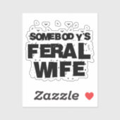 誰かのフェラル叔母賛美叔母叔母おもしろい シール (シート)