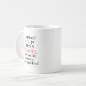 誰かの問題に変わりました コーヒーマグカップ (正面左)