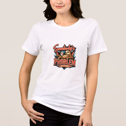 誰かの問題スロース トライブレンドＴシャツ (正面)