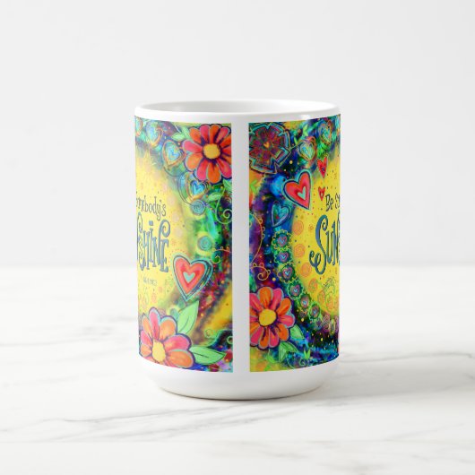 誰かの太陽の光である"インスピリシティ"コーヒーマグ コーヒーマグカップ (中央)