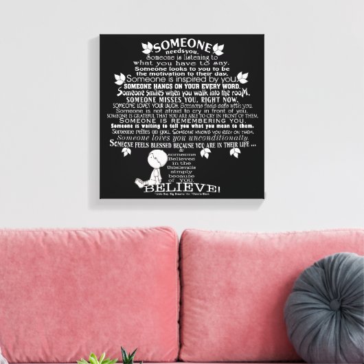 誰かの木 キャンバスプリント (インサイチュ (リビング))