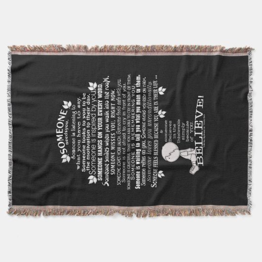 誰かの木 スローブランケット (正面)