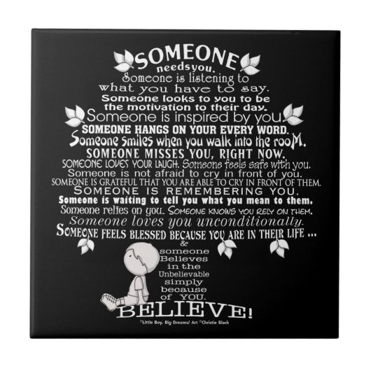 誰かの木 タイル (正面)