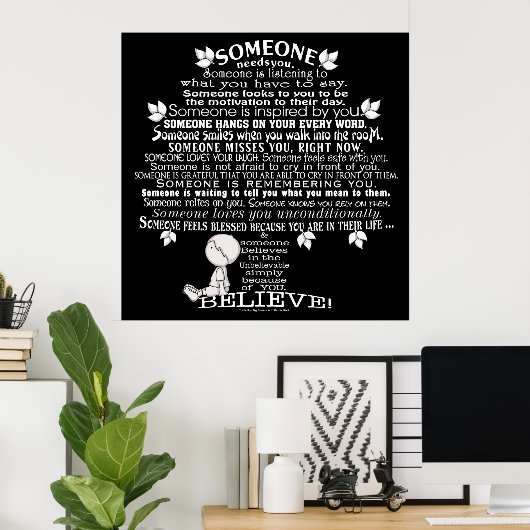 誰かの木 ポスター (ホームオフィス)