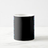 誰かの認知のためにテアル+パープルを着て予防を コーヒーマグカップ (中央)