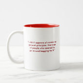 誰かは彼の編集者のマグを殺しました ツートーンマグカップ (左)
