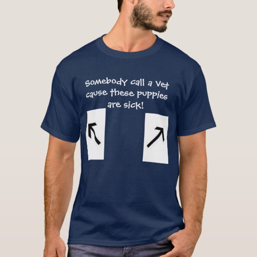 誰かは獣医を電話します Tシャツ (正面)
