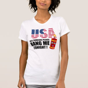 誰かは私を今夜強打するために喜ばします Tシャツ