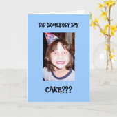 誰かは、固まるためにか。言いましたか。か。 カード (黄色い花)