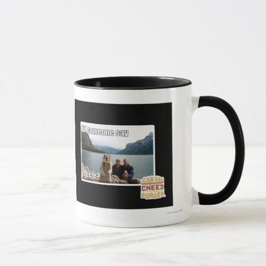 誰かはcheezeを言いましたか。 マグカップ (右)