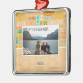 誰かはcheezeを言いましたか。 メタルオーナメント (左)