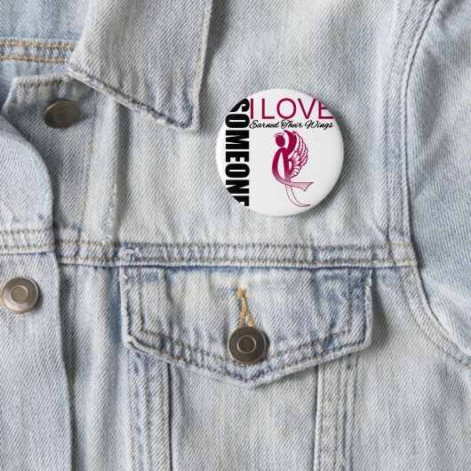 誰かはI愛翼の咽喉癌を得ました 缶バッジ (インサイチュ)